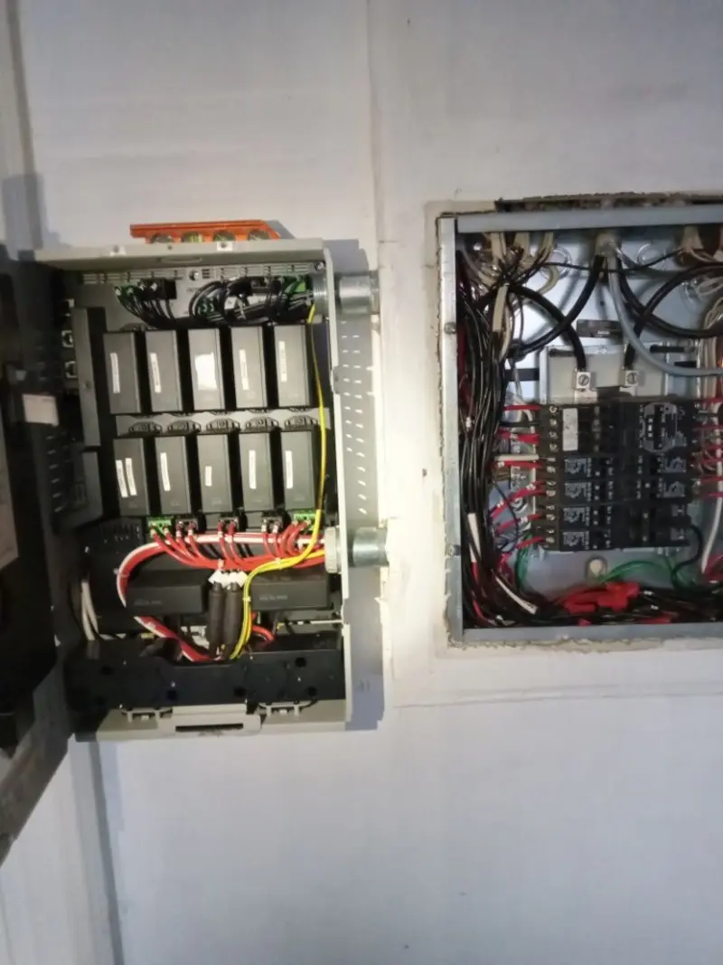 Electrical panel upgrade completed for Ring Doorbell Installation in Auburn